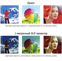 Epson EB-1440Ui - яркие цвета