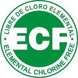 ECF (Elemental Chlorine Free) – отбелка без использования элементарного хлора