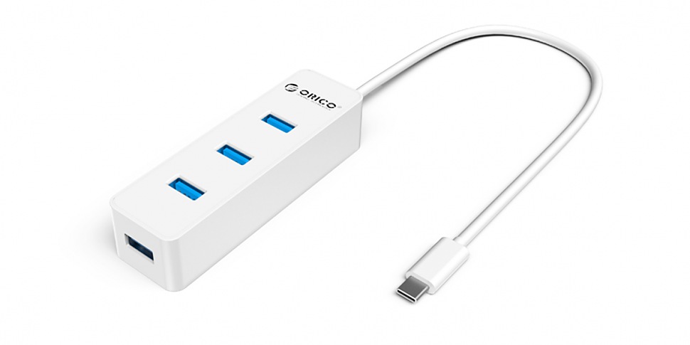 ORICO W5PH4-C3-10 USB-хаб Type-C