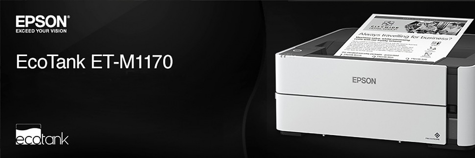 EPSON M1170 принтер струйный черно-белый